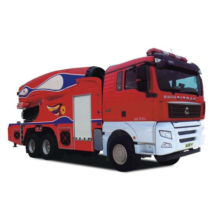 BX5270GXFWP40/5SK6 A new type of high lift turbojet 5 fire truck